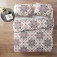 thumbnail image 3 of VCNY Home Wyndham 3-Piece Multicolor Medallion Quilt Set, Full/Queen, Adult, Unisex, 3 of 5