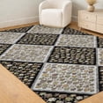 thumbnail image 6 of Addison Rugs Chantille Indoor/Outdoor Transitional Kids Black Machine Washable Rectangle Rug, 10' x 14', 6 of 8