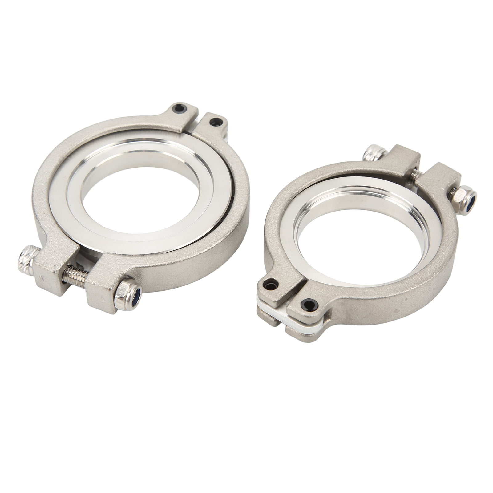 Wastegate V Band Clamp Set, Wear Proof High Strength Wastegate Inlet
