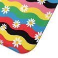 thumbnail image 5 of Pioneer Flower Floral Print Pattern Kitchen Dish Drying Mat 1 Pack, Ultra Absorbent Microfiber Drainer Mat, 16"x18", 5 of 6
