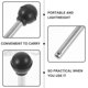 thumbnail image 3 of COMPUKAS 4Ud Pin Bola Para Gimnasio Y Fitness Compatible Con Cargas Color Negro, 3 of 8