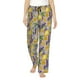 thumbnail image 1 of Balery Lavender Flowers Pantalones de pijama para mujer, pijamas ultraligeros, pantalones de estar por casa-Small, 1 of 6