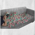 thumbnail image 6 of Retro Soft Flannel Fleece Blanket, Doodle Style Flowers and Foliage Leaves with Hand Drawn Swirls and Circles Background, Cozy Plush for Indoor and Outdoor Use, 60" x 80", Multicolor, by Ambesonne, 6 of 6