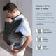 thumbnail image 3 of Boppy ComfyFit Adjust Baby Carrier – 8-35lbs, Heathered Gray – Hybrid Baby Carrier Newborn to Toddler with Adjustable Straps & Comfort of A Baby Wrap, 3 of 5
