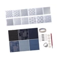 thumbnail image 3 of Kit de bordado para principiantes, juego de herramientas de práctica, posavasos de bordado artesanal, materiales de costura, manualidades artísticas, Conjunto B, 3 of 8