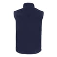thumbnail image 3 of Men's Cutter & Buck  Navy Texas Longhorns Charter Eco Recycled Full-Zip Vest, 3 of 3