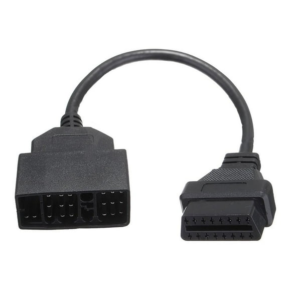 LEEYNEER 22 Pin OBD1 to 16 Pin OBD2 Convertor Adapter Cable for Diagnostic Scanner