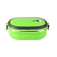 thumbnail image 1 of Papaba Lunch Box,1/2/3 Layer Rectangle Stainless Steel Thermal Lunch Box Food Storage Container, 1 of 6