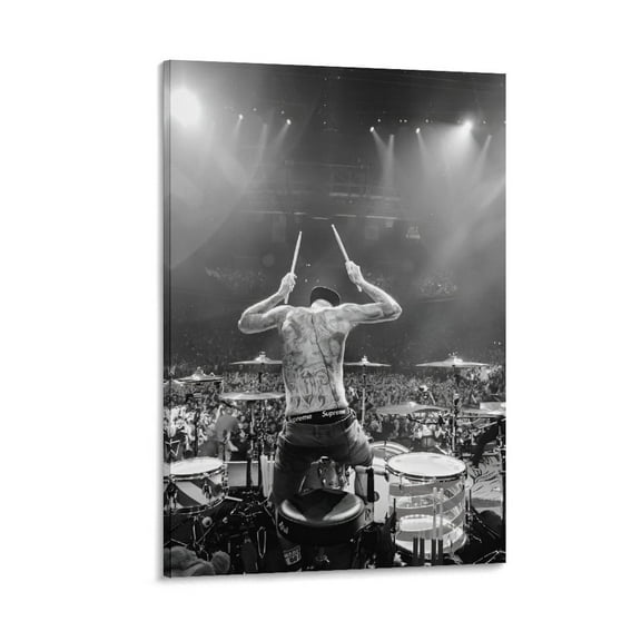 Travis Barker Poster (30) Room Aesthetic Poster Print Art Wall Painting Canvas Posters Gifts Modern Bedroom Decor 16x24inch(40x60cm)