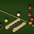 thumbnail image 4 of Raindrops Billiards Wooden Pole Holder 1 Set Solid Wood Cue Rack for and Home Use, 4 of 7