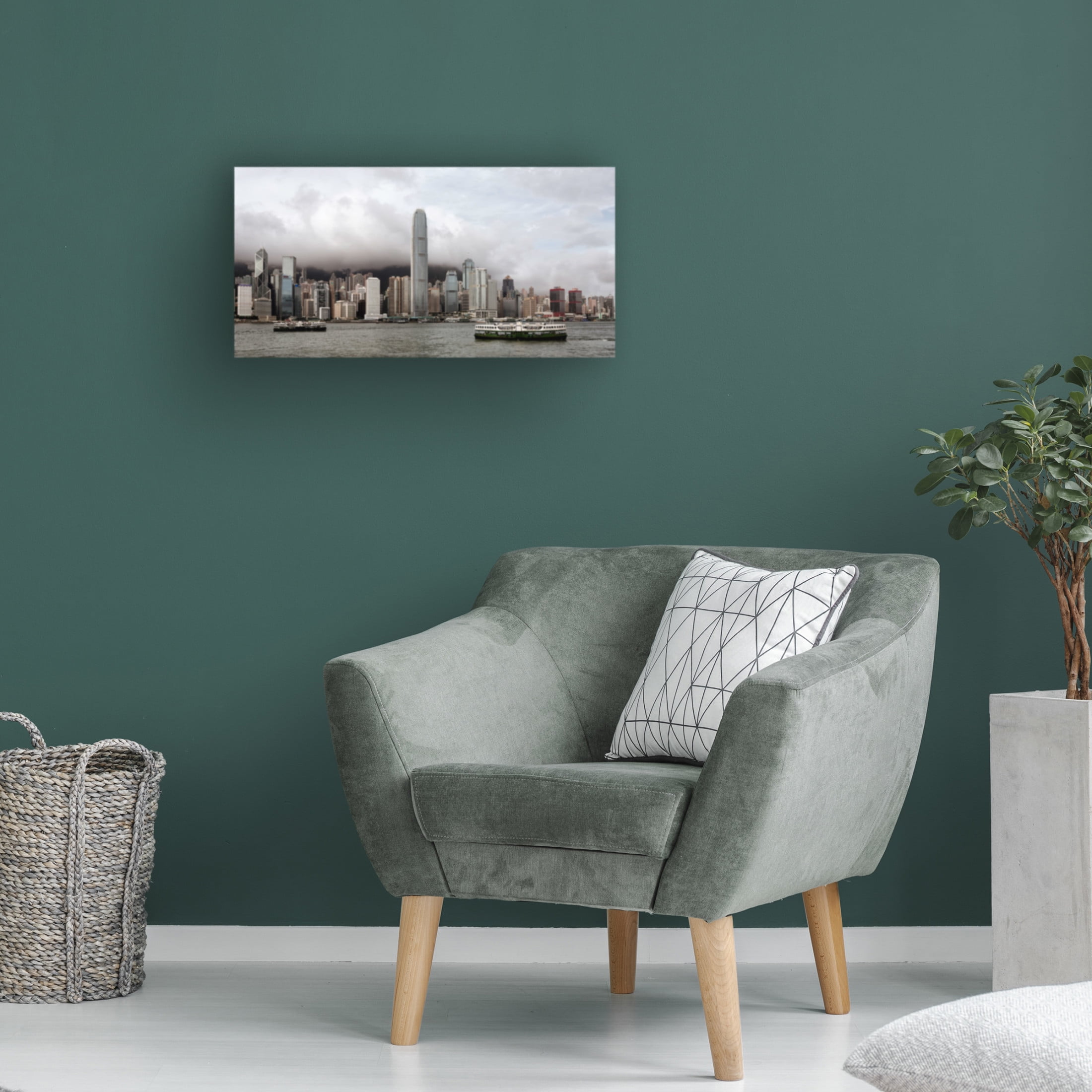 Trademark Fine Art Kurt Klein Hong Kong Canvas Wall Art