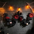 thumbnail image 3 of Halloween Fall Garland, Decorative Hanging Vine with Pumpkins and Maple Leaves for Thanksgiving Home Decor, 3 of 5