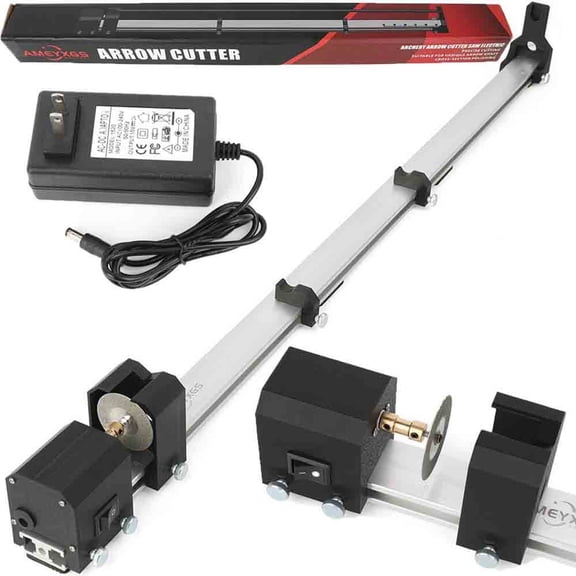AMEYXGS Archery Arrow Cutter Electric Arrow Shaft Saw DIY Cut Off Shooting Archery