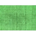 thumbnail image 1 of Ahgly Company Indoor Rectangle Abstract Green Contemporary Area Rugs, 2' x 4', 1 of 1