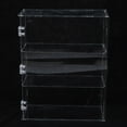 thumbnail image 6 of 3 Tier Acrylic Clear Display Case Dustproof Toy Shelf Figures Showcase Holder 11*4.7*14in, 6 of 16