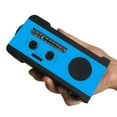 thumbnail image 1 of Solar Emergency Weather Radio Am/fm/noaa Sos Alarm Flashlight Solar Weather Radio, 1 of 1