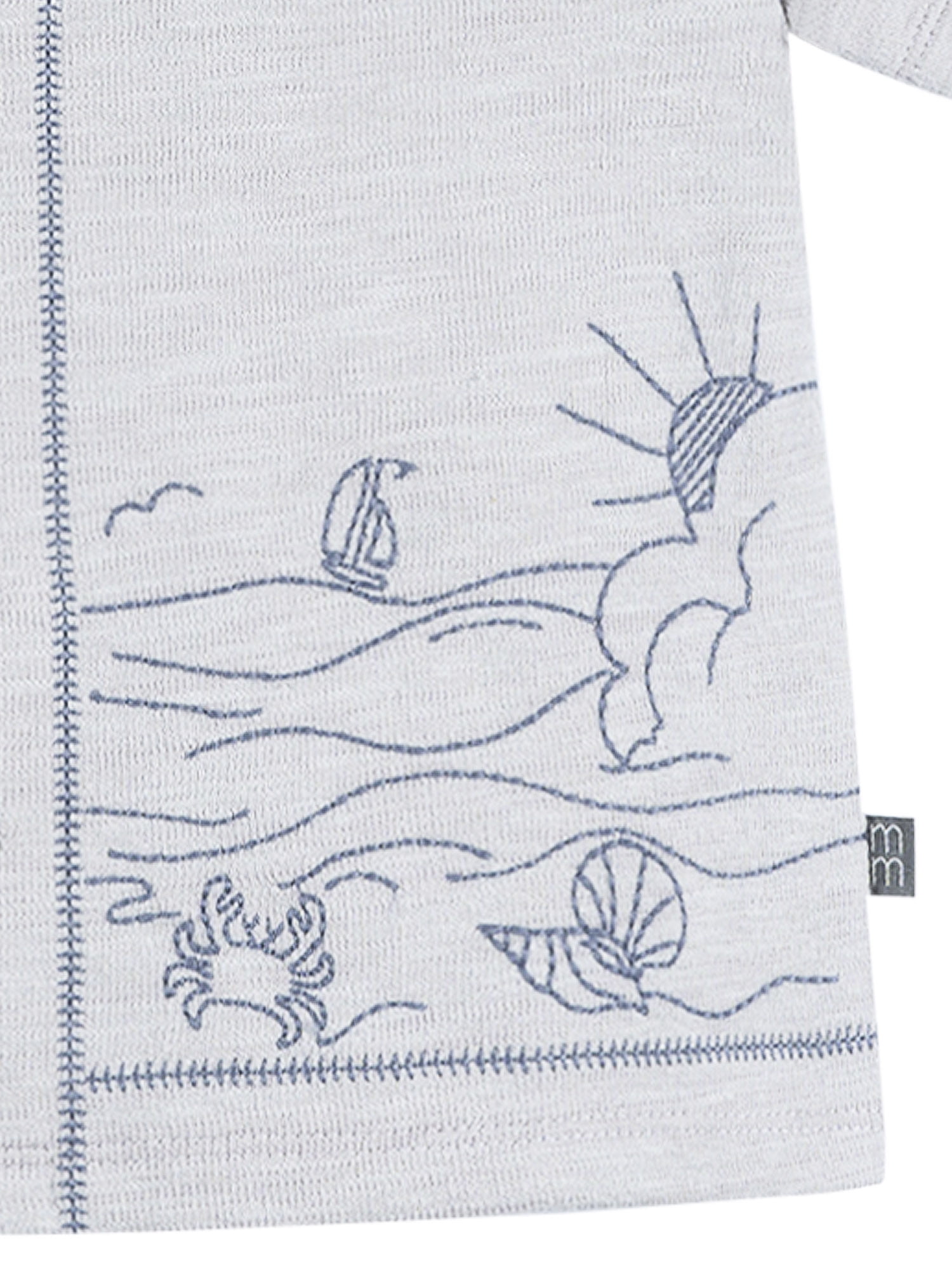 Modern Moments by Gerber Toddler Boy Button Front Shirt with Embroidery Set, 2-Piece, Sizes 12 Months - 5T