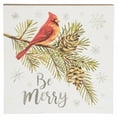 thumbnail image 3 of Cardinal Season Wall Art A/2 Table Sitter Freestanding Centerpiece Decoration 13.6 x 13.6 x 1.5 Inches., 3 of 4