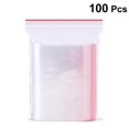 thumbnail image 2 of 100 Pcs Sacs de Scellage 9x13cm Sacs Poly à Fermeture Éclair Sacs de Rangement Transparents Refermables Distributeur, 2 of 7