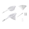thumbnail image 1 of Kit de para artemias de 80 y 200 mallas, separador de cáscaras de huevo de nailon, red para acuarios pequeños de peces para incubación en, 1 of 8