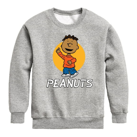Peanuts - Peanuts Franklin - Toddler & Youth Crewneck Fleece Sweatshirt
