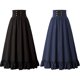 thumbnail image 3 of Vestido de hoja de loto de corte A para mujer, estilo retro renacentista, de gran tamaño, para Halloween, cosplay vintage, 3 of 5