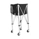 thumbnail image 2 of Canasta de bola de tenis Cart de tenis de tenis ligero soporte de almacenamiento plegable de gran capacidad de gran capacidad para práctica, 2 of 8