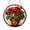 Stained Glass 9.84 Inch, variant on Red Geranium Stained Glass Window Hanging, Bright Floral Suncatcher, Vibrant Garden-Themed Decor, Perfect Gift for Flower Lovers