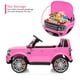 thumbnail image 5 of Yeshouse coche eléctrico infantil Land Rover con licencia oficial, 12 V, mando a distancia para padres, 3 velocidades, faros LED, suspensión de muelles, ideal para niños de 5 a 8 años, 5 of 7