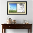 thumbnail image 2 of ArtToFrames Collage Photo Picture Frame with 2 - 10x12" Openings, Framed in Black with Buttercup and Black Mats (CDM-3926-1385), 2 of 8