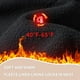 thumbnail image 5 of Pantalones de senderismo tectop para mujer, con forro polar, impermeables, PW7610-W, 5 of 6