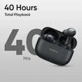 thumbnail image 3 of Realme Buds T310 RMA2303 Wireless In-Ear Bluetooth Headset With ANC, Up to 40H Battery, 12.4mm Bass Driver, Black, 3 of 11