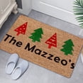 thumbnail image 2 of Matoen12 Christmas Rugs, Winter Christmas Home Decor Low-Profile Door Mat Floor Mat 15.7x23.6 Inch, 2 of 5