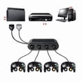 thumbnail image 2 of Convertidor de juegos de 4 puertos para controlador GameCube GC shaofei adaptador USB para Nintendo Switch, 2 of 5