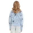 thumbnail image 2 of Stitch Girls Graphic Eyelash Glitter Sweater, Sizes 4-16, 2 of 5