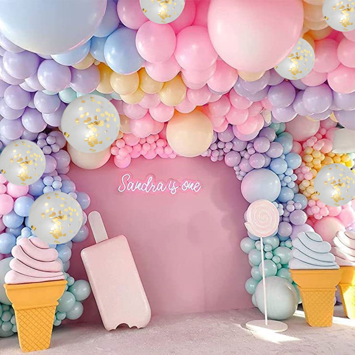 Pastel Balloons Arch Garland Kit … curated on LTK