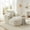 White, variant on Sailvan Oversized Chaise Lounge Chair, Corduroy Upholstered Modern Sofa Couch,Comfy Sleeper Sofa