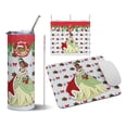 thumbnail image 1 of Termo Tumbler + Mouse Pad SVART 20 oz diseño Princesa Tiana Feliz navidad, 1 of 5