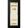 thumbnail image 2 of Kimberly, Allen 9x18 Black Modern Framed Museum Art Print Titled - Lifes Journey 5, 2 of 5