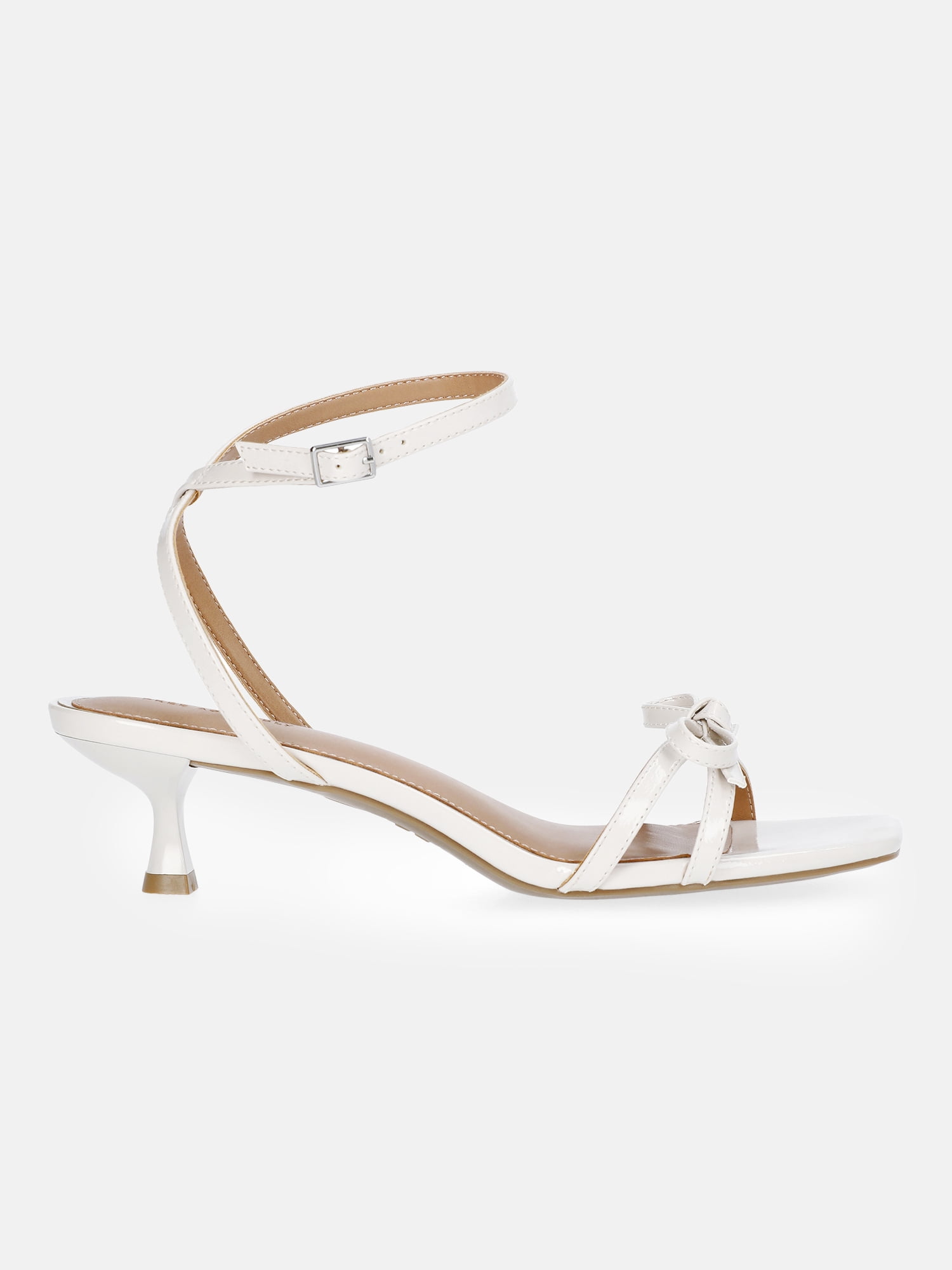 Free Assembly Women's Kitten Heel Sandals with Bow
