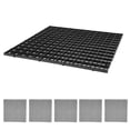 thumbnail image 2 of Fish  Filter Tray, Aquarium Bottom Filter, 0.4inch Multifunctional Combined Splicing Design 6Pcs For Fish  Aquarium Black 30x30cm, 2 of 8
