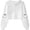 White, variant on Kilaqueen Womens Cropped Sweatshirt Fall Halloween Lantern Long Sleeve Retro Ghost Skull Funny Graphic Crewneck Pullover Tops Spooky Season Sweatshirt