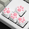 thumbnail image 2 of Tecla Con Forma De Pata De Gato De Metal Y Silicona, Tecla Con Forma De Garra De Gato Para Teclado Mecánico Cateissary EL013911-01, 2 of 4