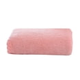 thumbnail image 3 of LYCAQL Coral Velvet Wash Towel Plain Face Towel Soft Absorbent 35×75cm 5 Color Soft Cotton Towel Suitable For Family Bathroom, 3 of 5