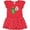 Red and Polka Dot, variant on Inktastic Dilly Dilly Chill Dill Gift Baby Girl Dress