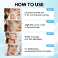 thumbnail image 6 of Copper Peptides Serum with 3D Hyaluronic Acid Anti Aging Collagen Booster Firming Face Skincare for Women 1 fl oz, 6 of 9
