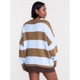 thumbnail image 3 of No Boundaries Women's Open Front Cardigan, Women's XXS-4X, 3 of 5
