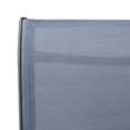 thumbnail image 5 of vidaXL Chaises de Bar de Jardin 2 Pcs Gris Textilène, 5 of 5