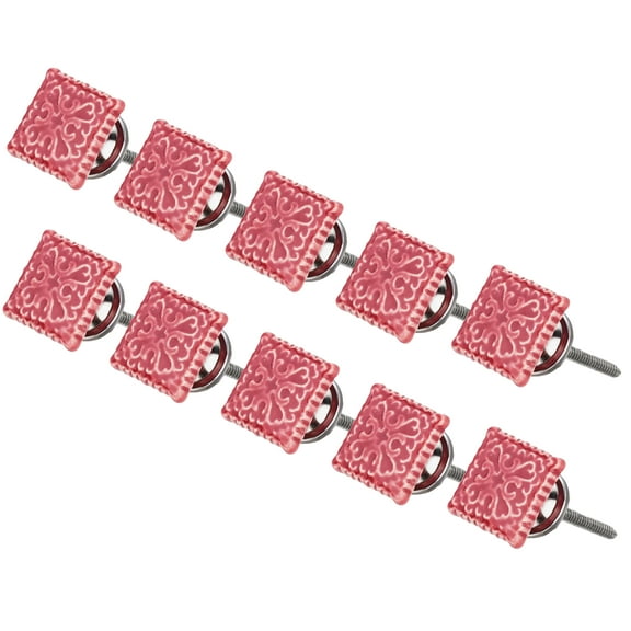 Mascot Hardware Intricate 1-1/2 In. Cherry Tile Cabinet Knob - Pack of 10