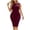 A-Wine, variant on Elegant Dresses for Wedding Guest Womens Ruched Mini Cocktail Dress Sleeveless Party Formal Office Clothes